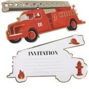 8 Inviti - Pompieri