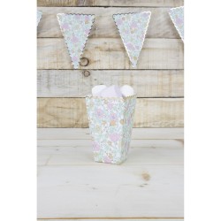 8 Scatoline Popcorn Shabby chic Fiori. n2