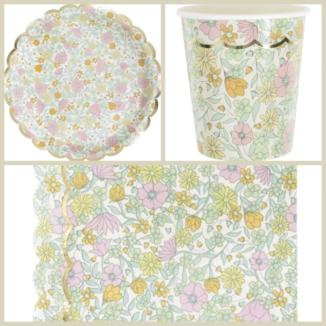 Party Box Shabby chic Fiori 