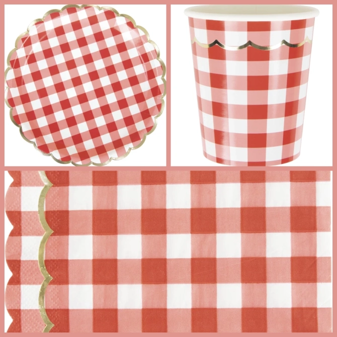 Party Box Quadretti Pic nic 