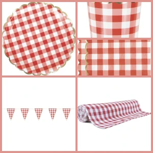 Grande Party Box Quadretti Pic nic