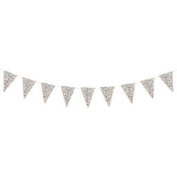 Maxi Party Box fiori smerlati e oro. n4