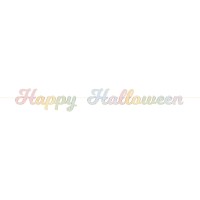 Contiene : 1 x Ghirlanda di lettere pastello Happy Halloween - 2 m