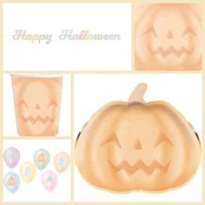 Grande Party Box Zucca Halloween Pastello