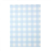8 sacchetti regalo smerlati a quadretti blu