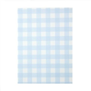 8 sacchetti regalo smerlati a quadretti blu