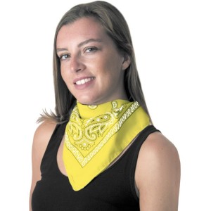 Bandana gialla