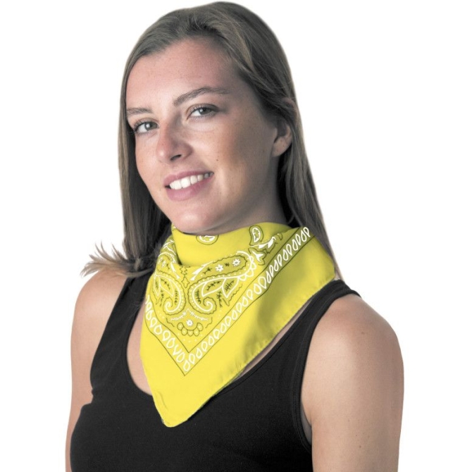 Bandana gialla 