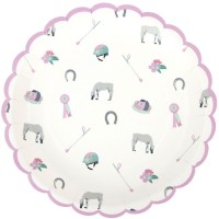 Contiene : 1 x 8 piatti cavallo d�amore