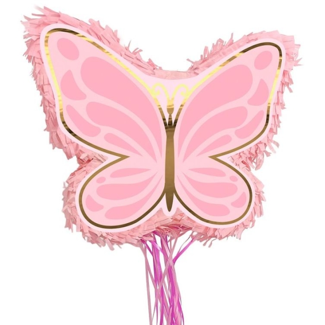 Pignatta farfalla rosa