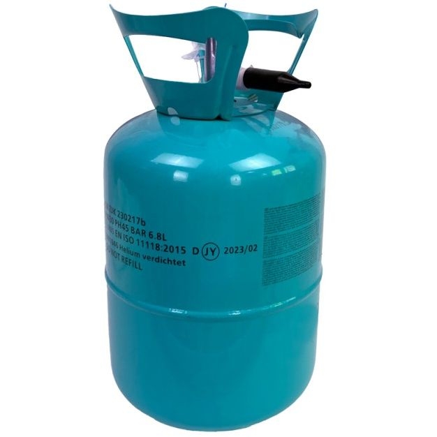 Bombola di elio � 30 palloncini compressi 