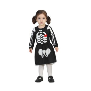 Costume Baby Scheletro Bambina