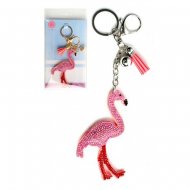 1 maxi portachiavi Flamingo Gioiello Flamingo Rosa