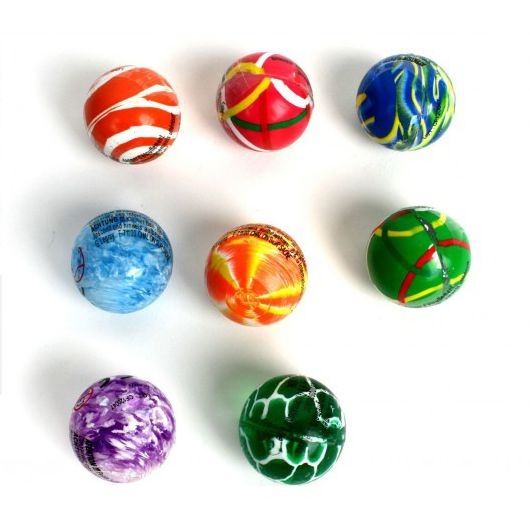 1 Mini Palla Super Rimbalzante - 3 cm 