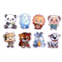 1 Set di Pazienza  7 cm - Animale