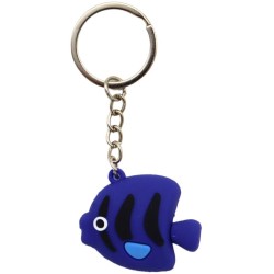 1 portachiavi con pesce tropicale - 4 cm. n°2