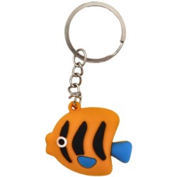 1 portachiavi con pesce tropicale - 4 cm. n°4