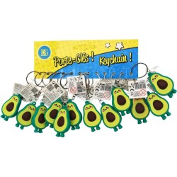 1 portachiavi a forma di avocado - 5 cm. n�1