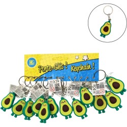 1 portachiavi a forma di avocado - 5 cm. n�2