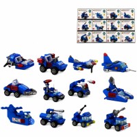 1 Kit per costruire un veicolo della polizia fai-da-te - 31 pezzi