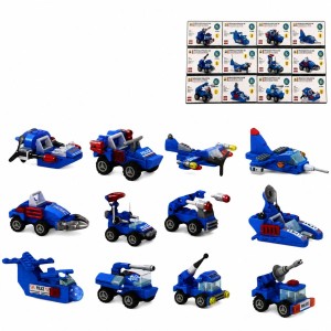 1 Kit per costruire un veicolo della polizia fai-da-te - 31 pezzi