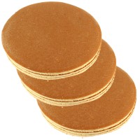 Confezione da 3 Pan di Spagna Naturali Rotondi Tagliati (26 cm) 2 + 1 Gratis