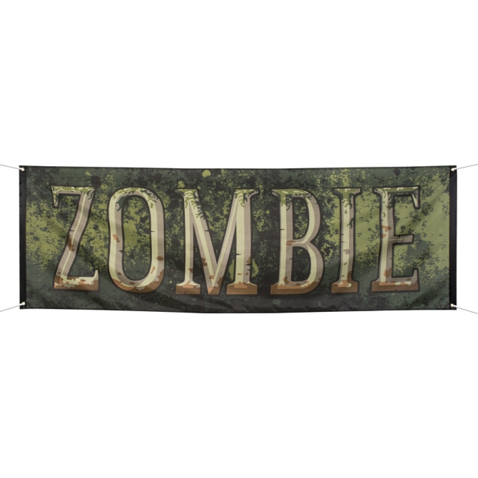 Banner zombie (220 cm) 