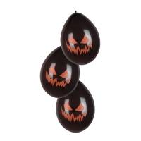 Contiene : 1 x 6 Palloncini Zucca Terrificante