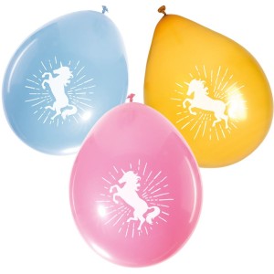 6 Palloncini Unicorno