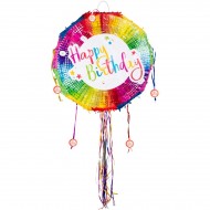 Pignatta Rainbow Happy Birthday