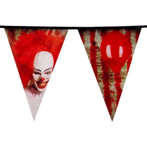 Festoni e Bandierine Clown Horror