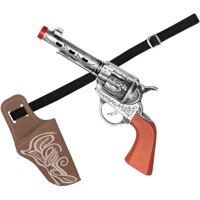 Set da Cowboy - Pistolet,  Cintura,  Fondina - Bimbo 