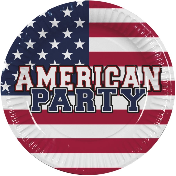 10 Piatti American Party 