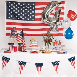 Bandiera American Party (90 x 150 cm). n1