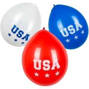 6 Palloncini American Party