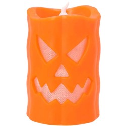 Candela LED zucca (10 cm). n1