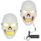 Maschera LED con teschio assassino images:#0