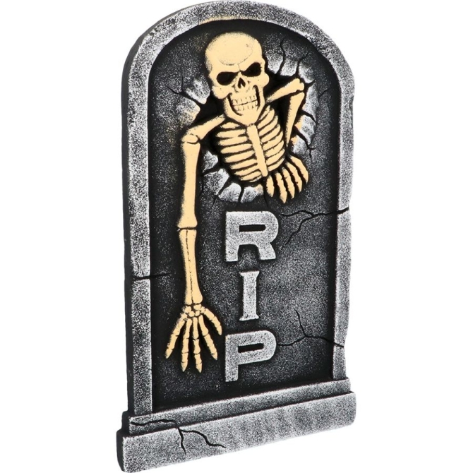 Lapide Teschio RIP (56 cm) 