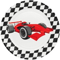 Contiene : 1 x 8 piatti Speed Racing