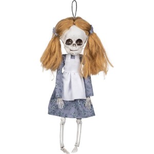 Bambola scheletro decorazione da appendere - 44 cm