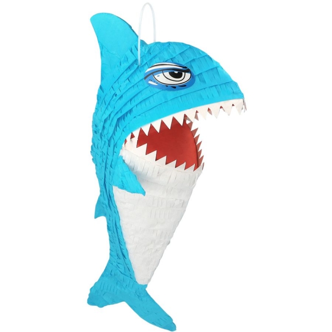 Pinata di squalo arrabbiato 