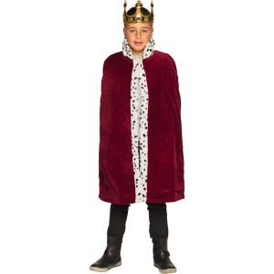 Cappotto da re per bambini bordeaux - 90 cm