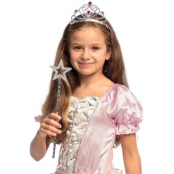Set Principessa Magica - Tiara e Bacchetta 34 cm. n�3