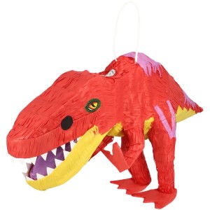 Pi�ata a forma di T-Rex rosso