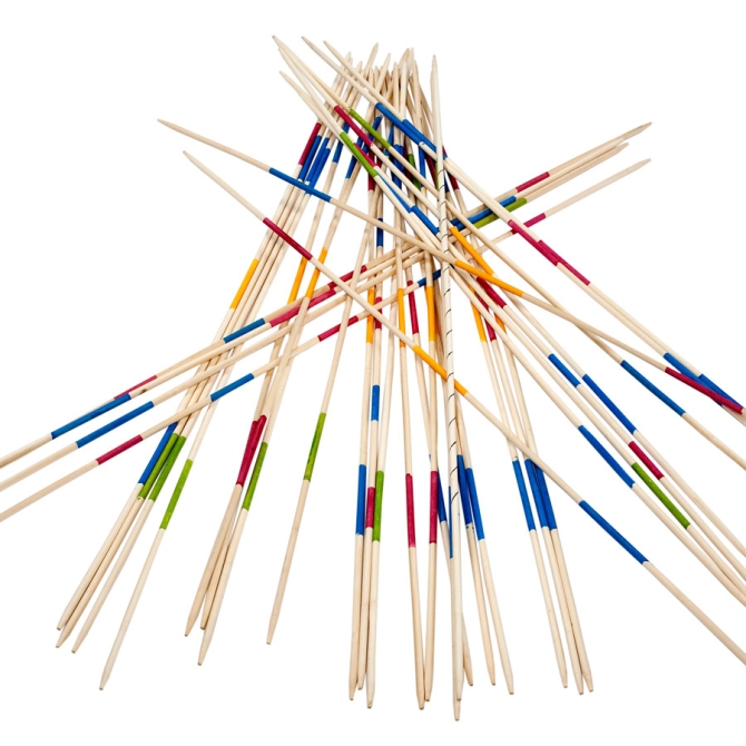 Gioco Mikado Gigante in Legno (90 cm) 