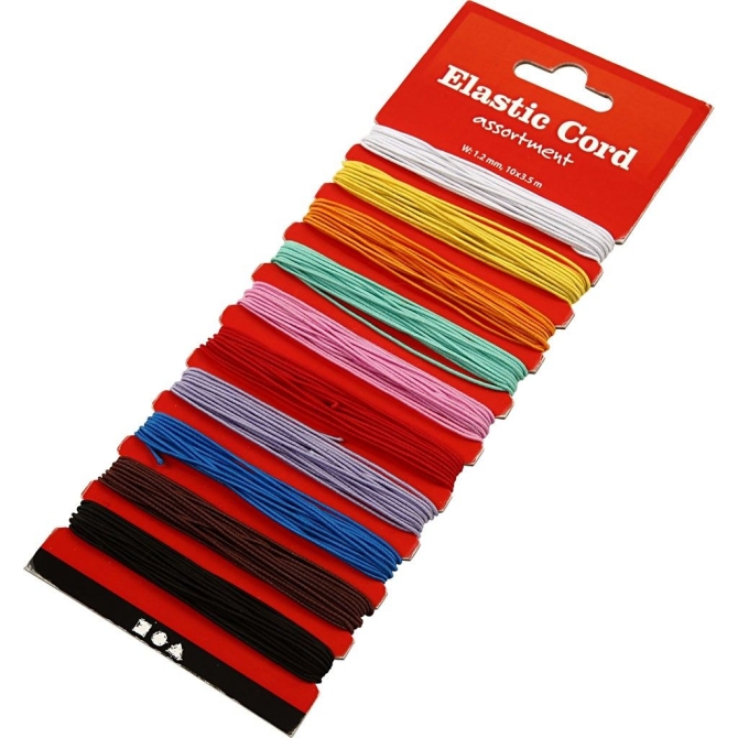 Corda elastica 10 colori per gioielli fai da te 