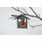 Mangiatoia per Uccelli da decorare (18 cm) - Legno images:#2