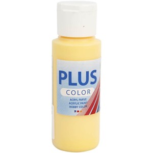 Vernice acrilica Plus Color (60 ml) - Giallo croco