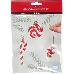 Mini Kit creativo - Caramelle di Natale. n°1