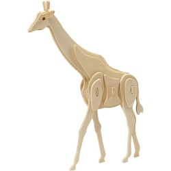 Figura da montare 3D - Giraffa. n1